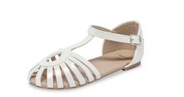 Sandales Fille Sfera blanc irisé T30 - Été Chic Garanti!