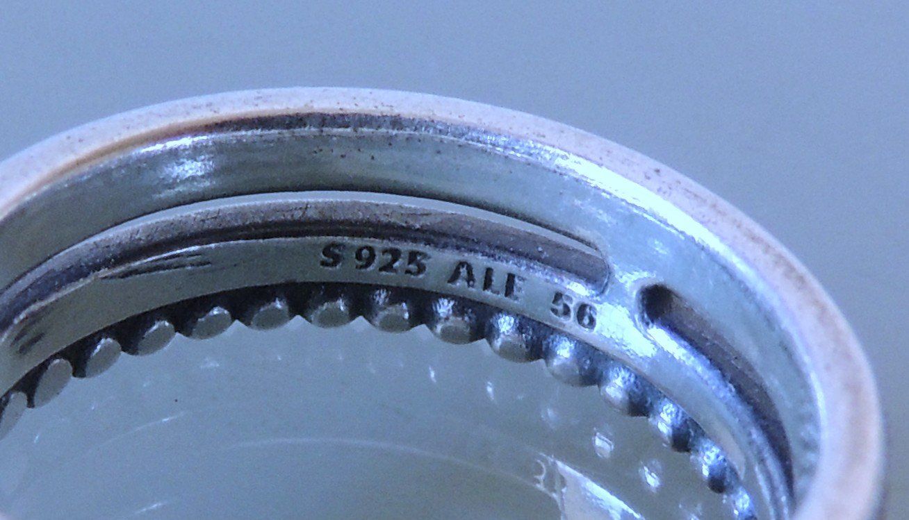 Pandora Anelli: PANDORA Silber 925 Fingerring Gr. 56 – Usato da Waldenburg venduto da schaller707 2
