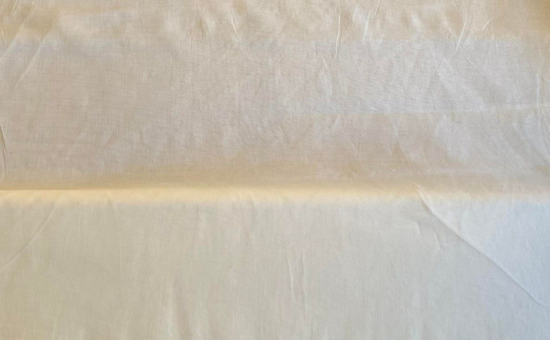 Stoffe: Tissu coton uni blanc cassé – Neu und originalverpackt aus Préverenges von mam_629h