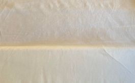Tissu coton uni blanc cassé