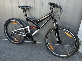 Bicicletta MTB Crosswave bi-ammortizzata 26 