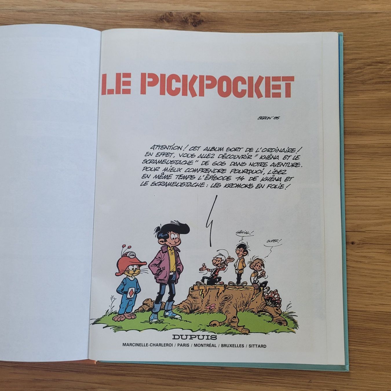 Fumetti: BD EO Cotée Les petits hommes 18. Le Pickpocket – Usato da Biel/Bienne venduto da Destockweb 1