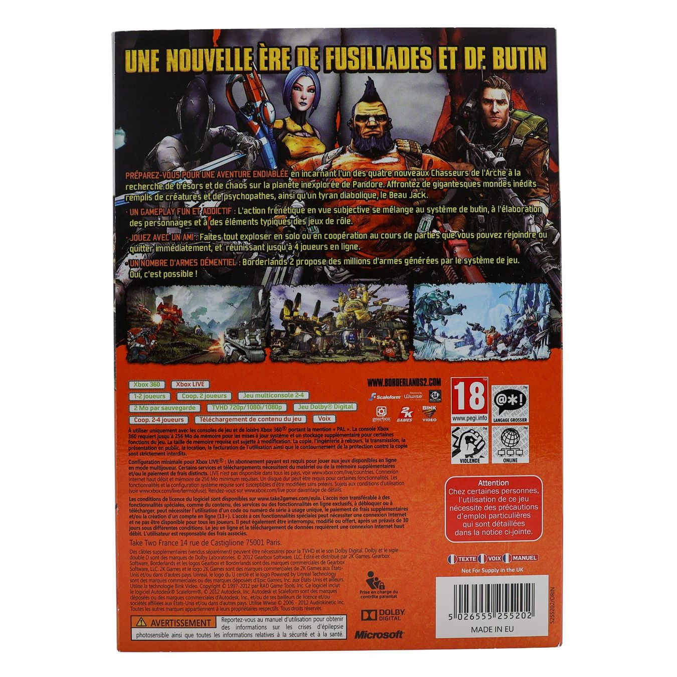 Giochi: Borderlands 2  - XBOX 360 – Usato da Paudex venduto da dindeboy 1