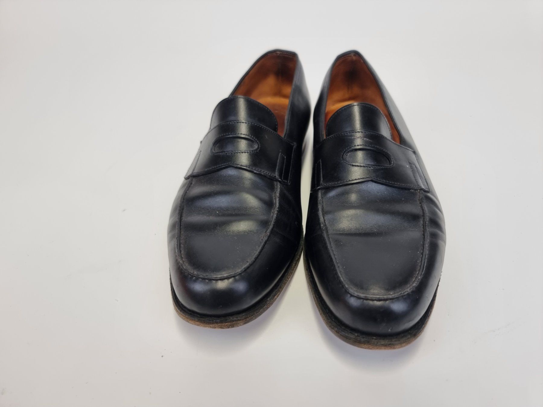 Herrenschuhe: Schwarze Leder Loafer John Lobb – Gebraucht aus Urtenen-Schönbühl von Restwert_Schoenbuehl 5