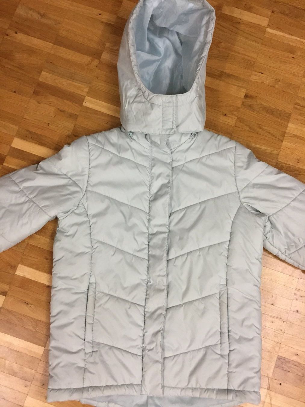 Giacche & Cappotti: Jacke Mädchen hellblau mit Kapuze Gr.140 – Usato da Kastanienbaum venduto da Muenchnerkindl1 1