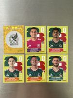 Panini WM 26 Sticker MEX 1,2,6,12,14,16