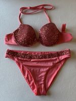 Bikini coral Sequins Size S Calzedonia
