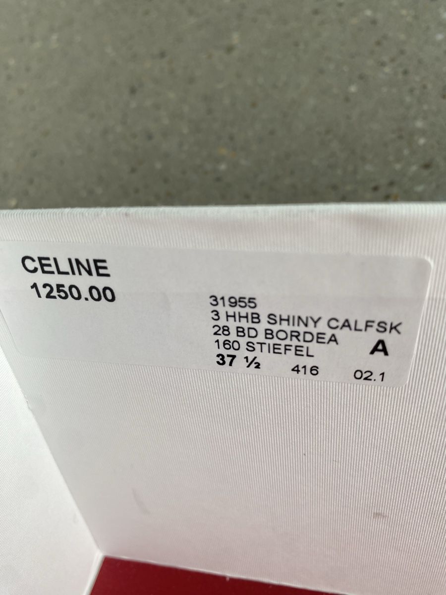 Celine Damenschuhe: Celine Lederstiefel, Grösse 37.5 – Gebraucht aus Zürich von dudeli83 7