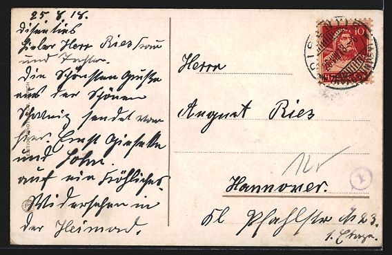Cartes postales: AK Rorschach, Hafen mit Dampfern, 1918 – D'occasion à Berlin par bartko-reher 1