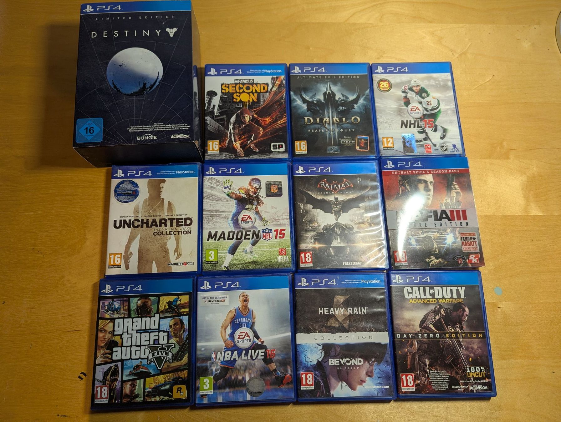 Giochi: PS4 Spielesammlung – Usato da Oberrohrdorf venduto da memoric01 1