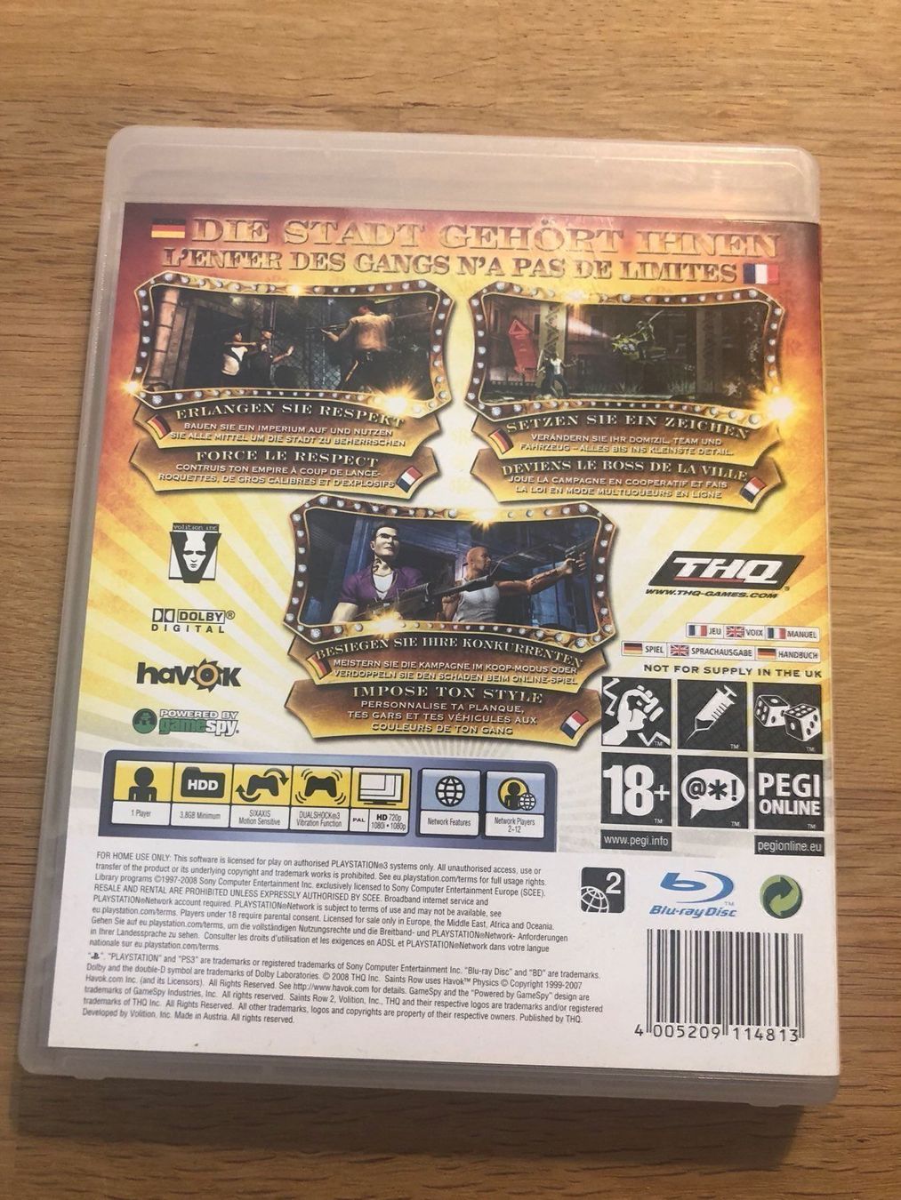 Sony Giochi: Saints Row 2 für Ps3 – Usato da Kestenholz venduto da Inna09 1
