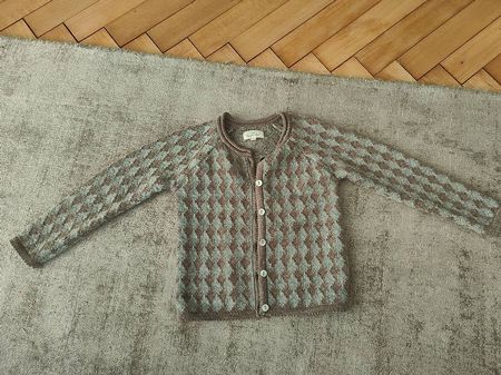100% Merino Wolle Jäckchen 4 Jahre