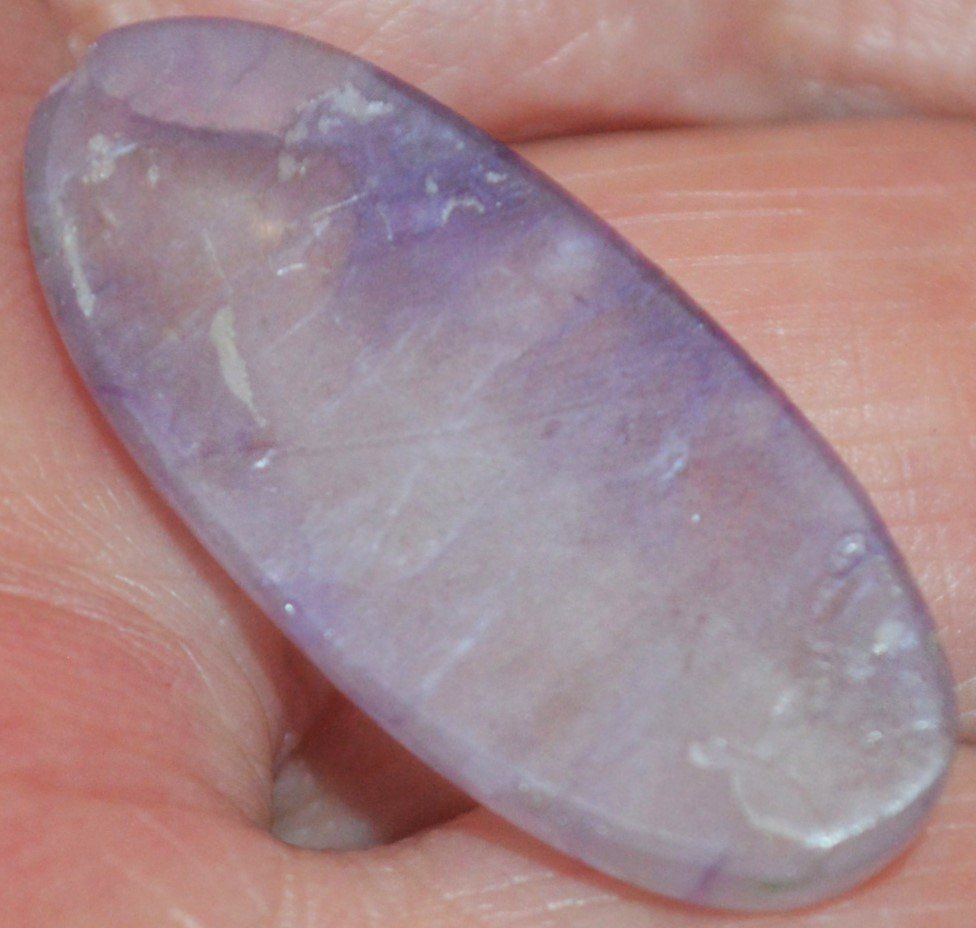 Pietre preziose: Cabochon L-730 – Charoit Edelstein - 30x13mm – Nuovo e nell'imballaggio originale da Goldiwil (Thun) venduto da han_v5b7 5