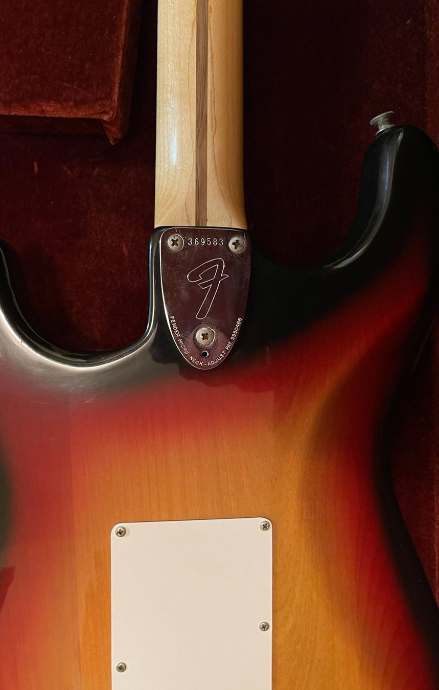 Fender Musikinstrumente: Original FENDER STRATOCASTER USA 1973 – Gebraucht aus Frenkendorf von Yard-Sale-2000 4