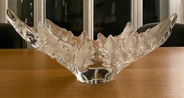 LALIQUE Grande Coupe Champs Elysées Cristal Signée -70%