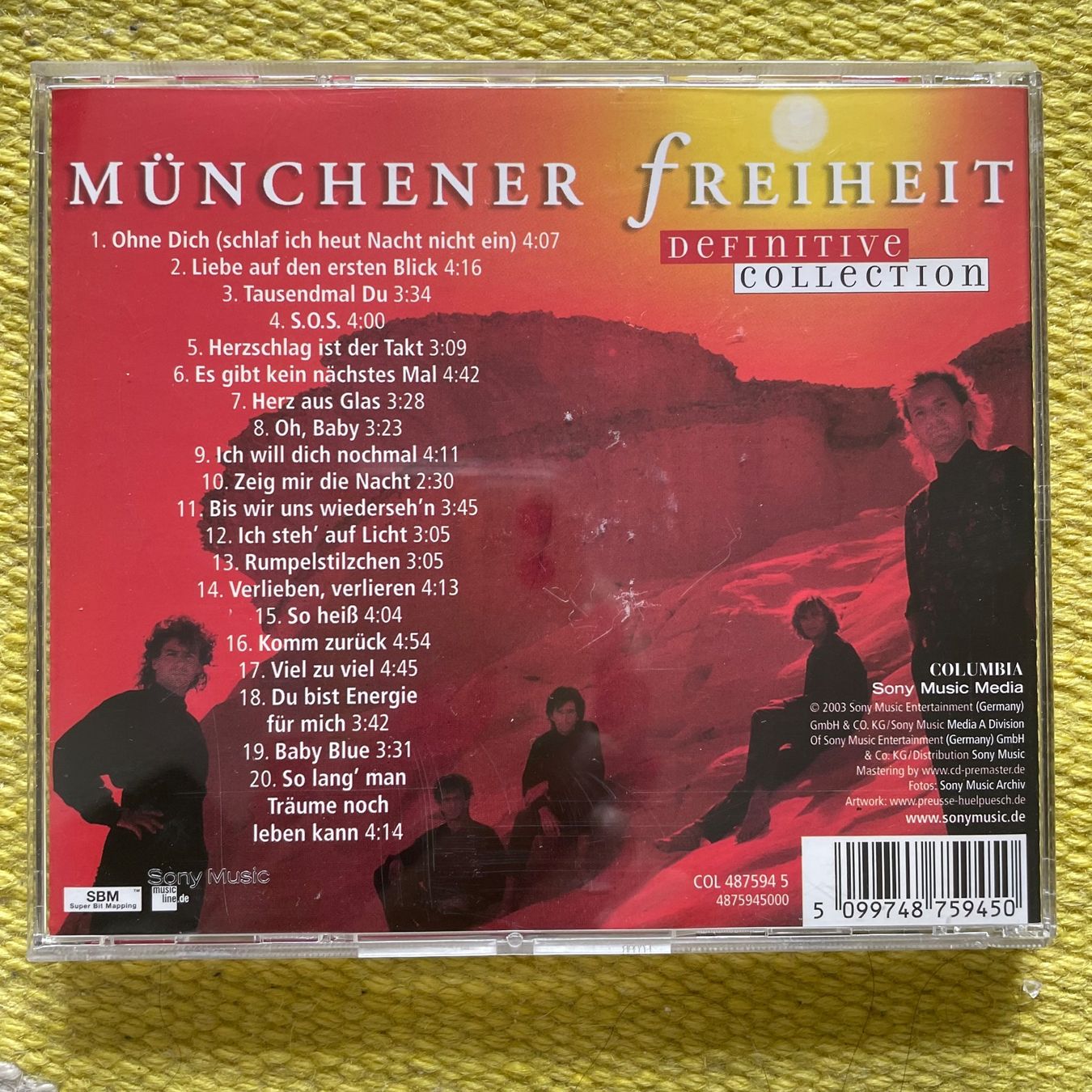 CD: MÜNCHENER FREIHEIT-DEFINITIVE COLLECTION – Usato da Rorschacherberg venduto da CD-Roli 1