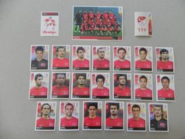 Panini Fussball EM Euro 2008 Türkei 26 Stück Nr. 124 - 149