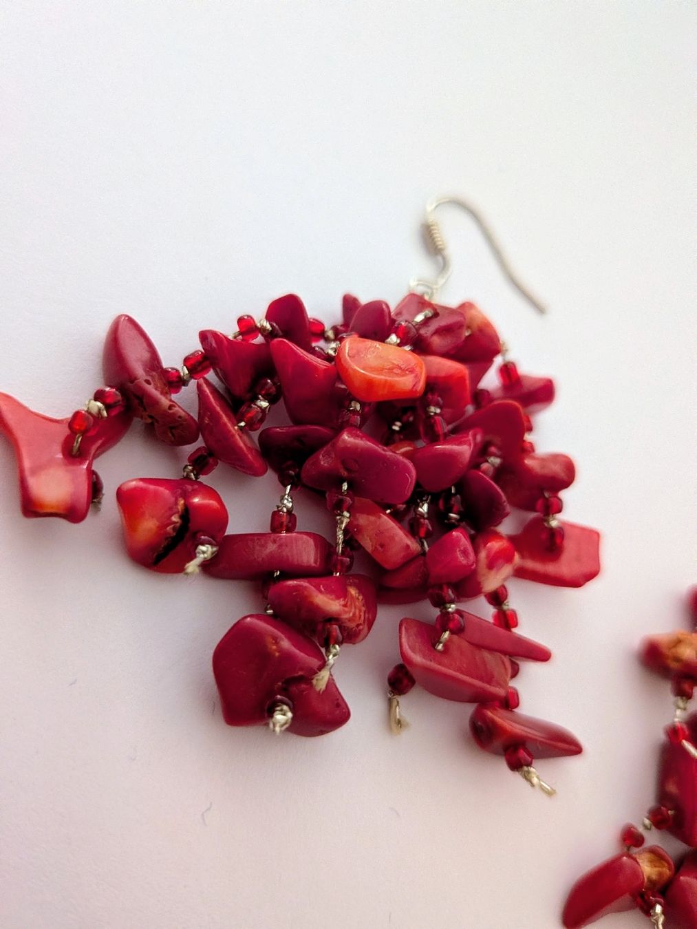 Ohrringe & -stecker: Red earrings – Gebraucht aus Lachen SZ von joa_rf9n 1