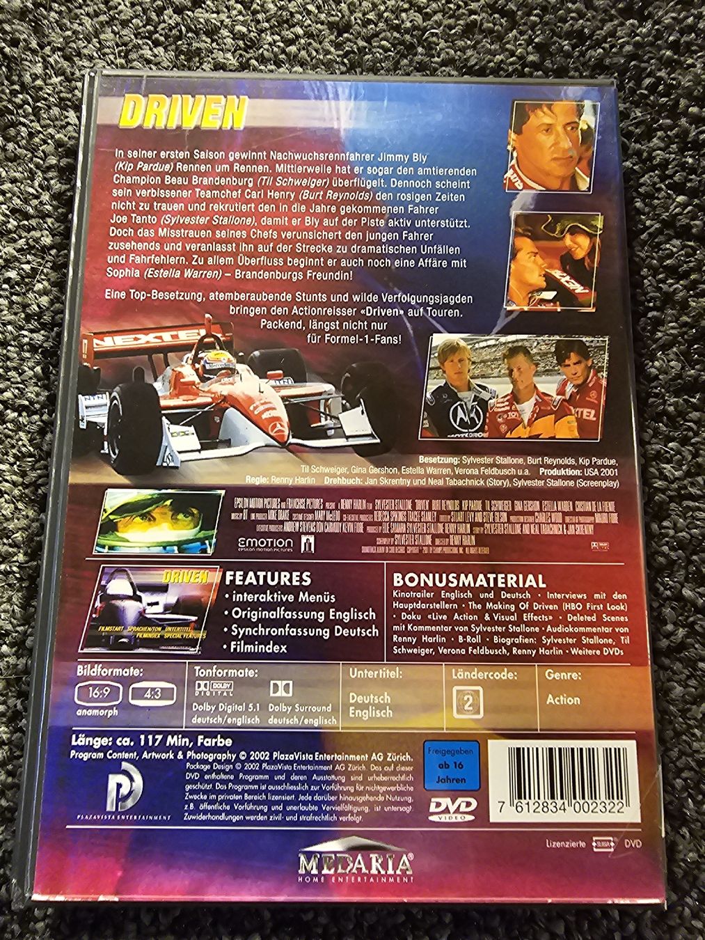 Alle DVDs: DVD DRIVEN Sylvester Stallone (22647) – Gebraucht aus Ruswil von jan_bxl5 1