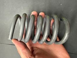 Blei Spirale aus 8 mm Bleidraht, 700 g, ca. 1.20 lang
