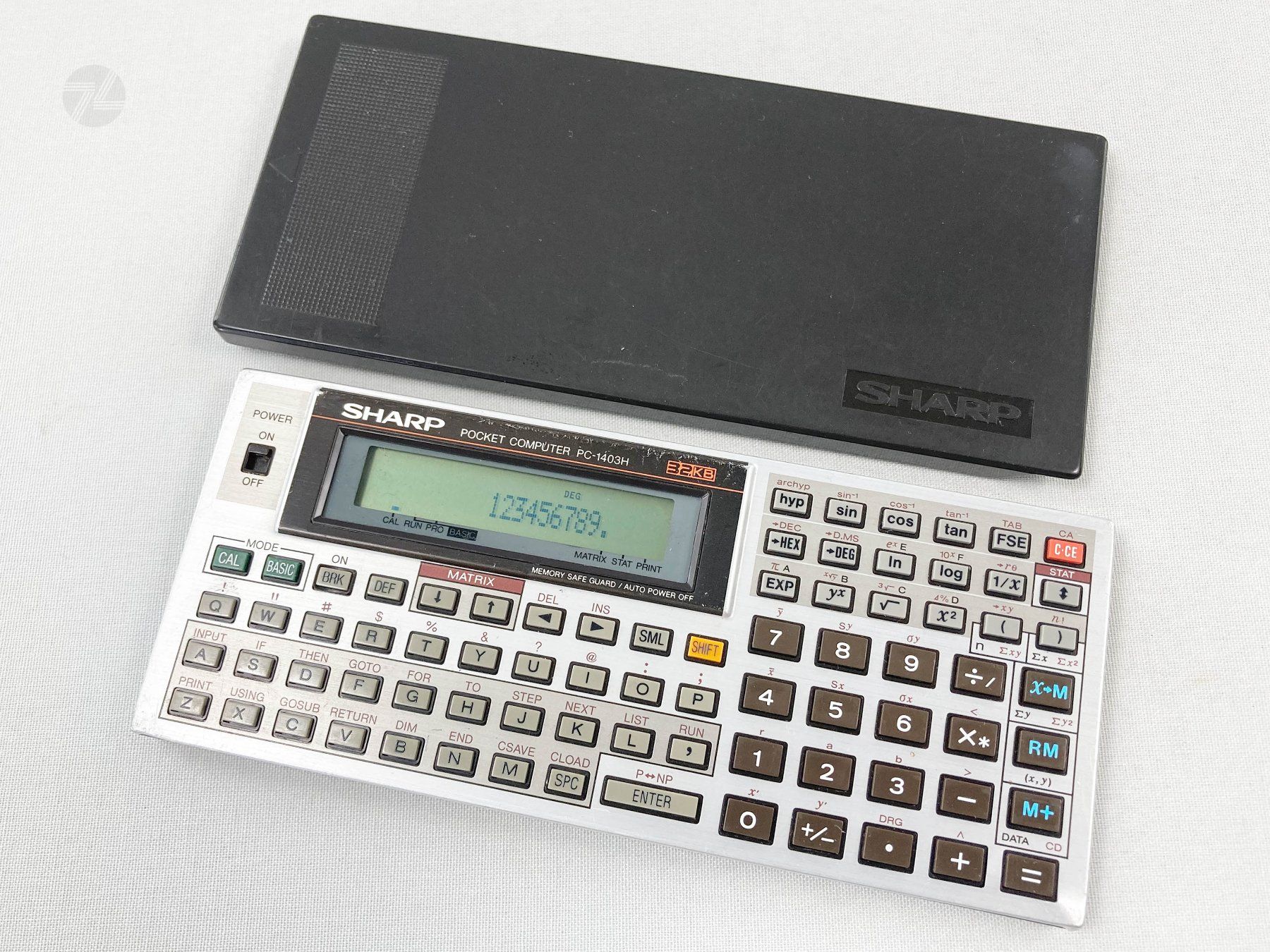 Sharp Taschenrechner: SHARP PC 1403H Pocket-Computer Basic 32KB Vintage Calculator – Gebraucht aus Wetzikon ZH von