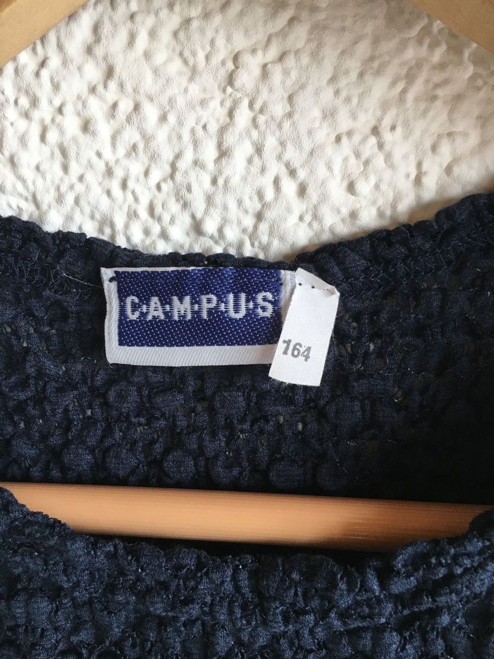 Blusen, T-Shirts & Tops: CAMPUS Shirt, Gr.164, dunkelblau – Gebraucht aus Arni AG von Mimo007 1