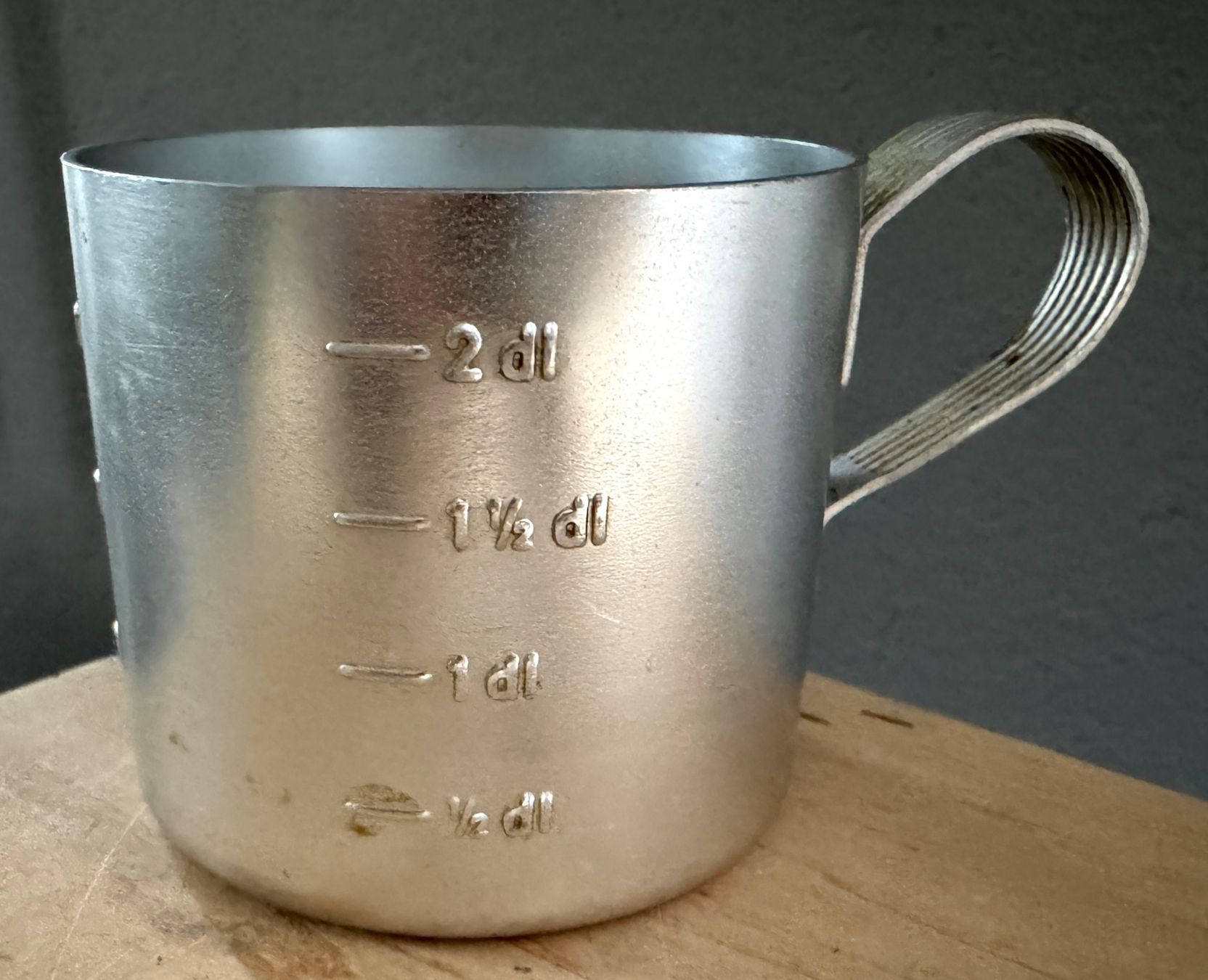 Elettrodomestici da cucina: Alter Alu Messbecher 2 dl vintage – Usato da Rothrist venduto da Luckywinner