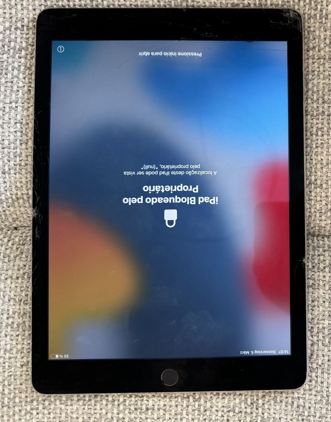Apple Tablet PC: Apple iPad Air 2 – Difettoso da Adliswil venduto da Busys