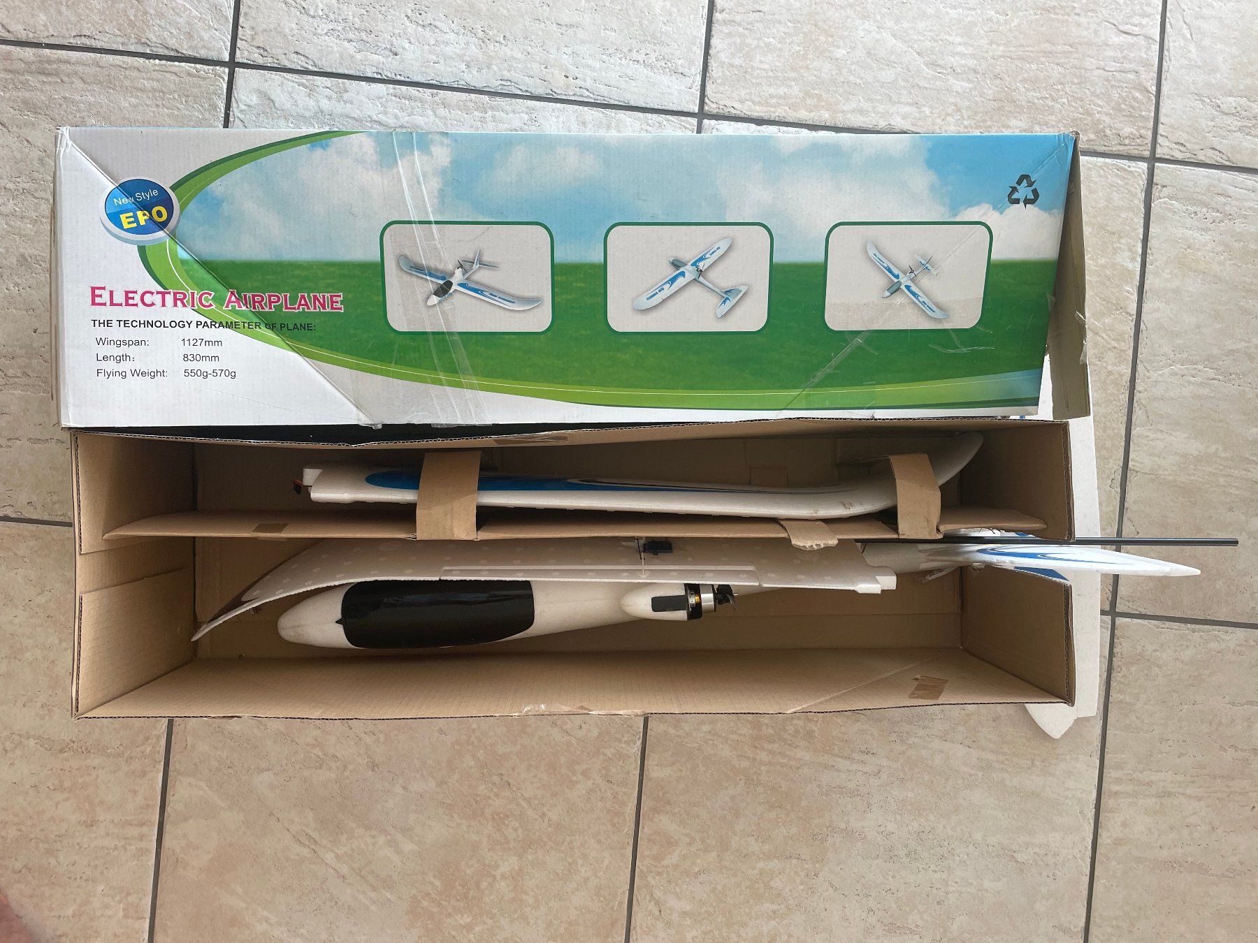 Spektrum RC Modellbau: DX6 + Clouds Fly + Wing Wing Z-84 + div. Zubehör – Gebraucht aus Cham von Ebbieli 4