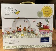 Villeroy & Boch set pappa orso, 3 pezzi, nuovo!🐻🥣