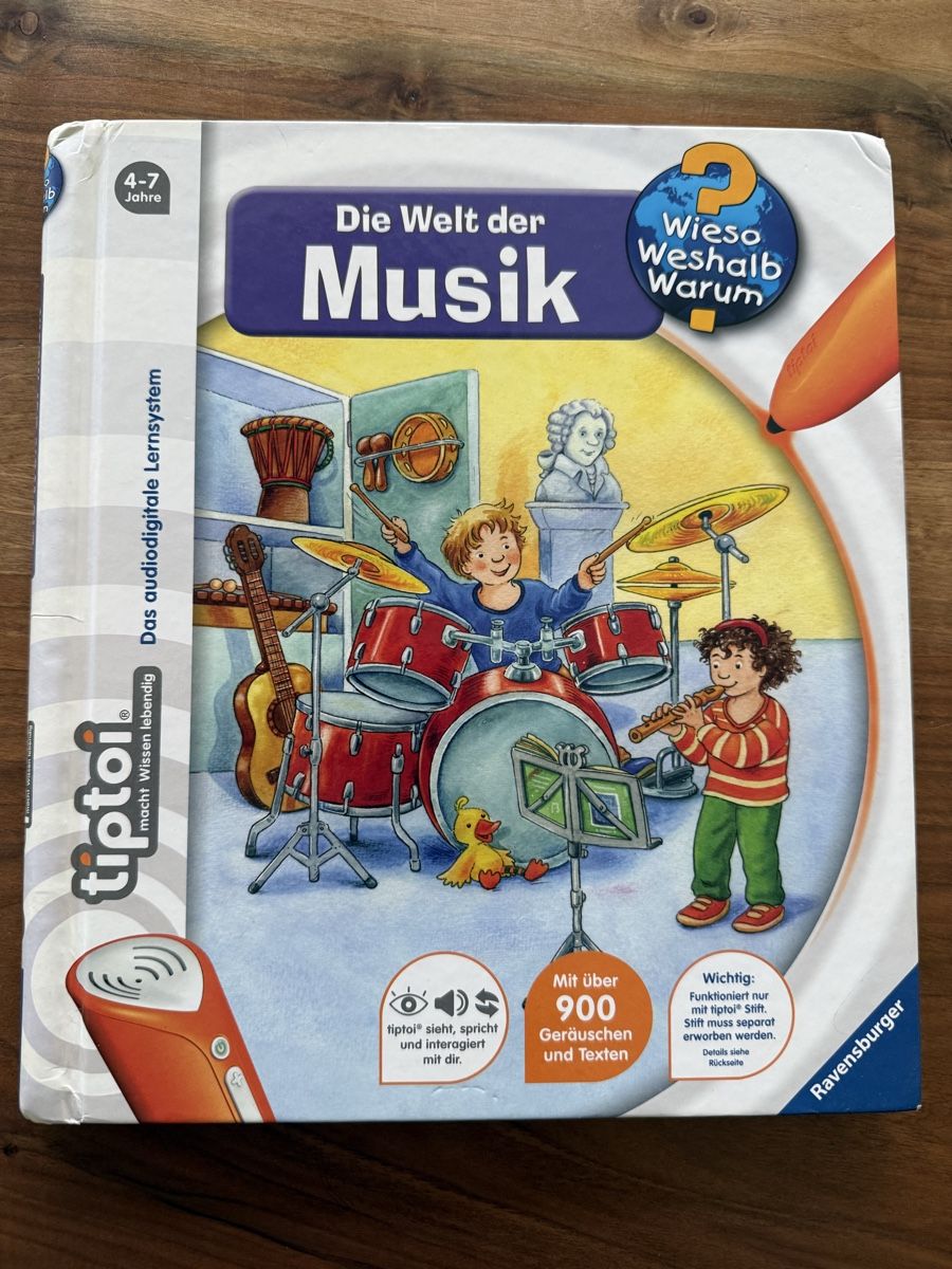 Livres: Tiptoi Buch Die Welt der Musik – D'occasion à St. Gallen par Red-Curry