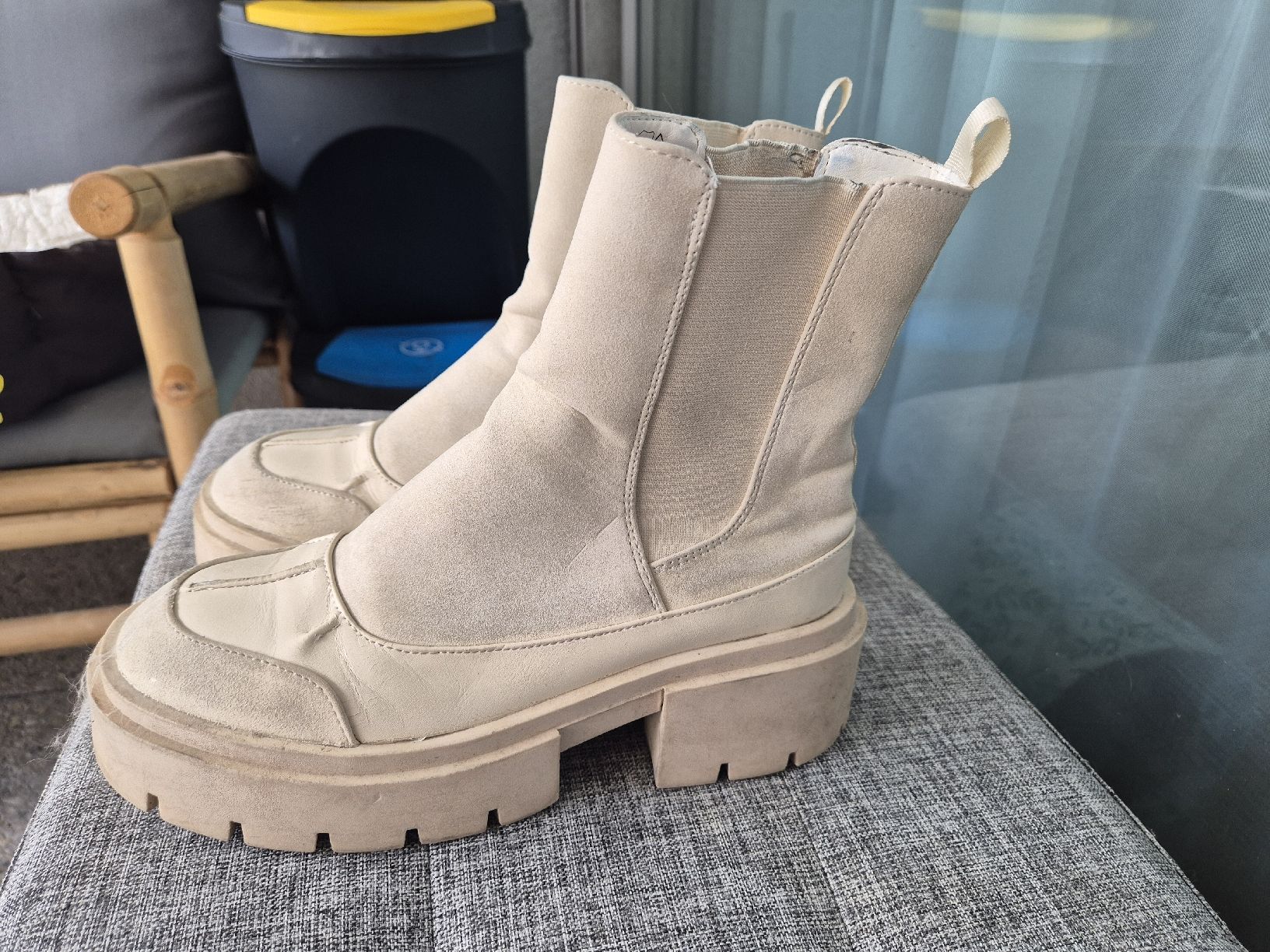 Scarpe da donna: Stiefeletten Even&Odd ,beige Grösse 37 – Usato da Zürich venduto da mit_jz2x 1