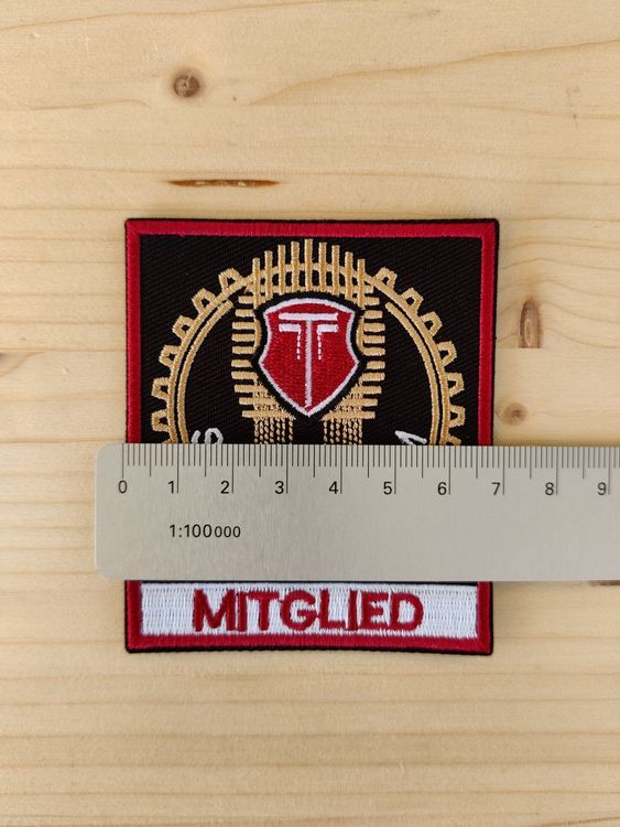 Aufnäher Badge Patch Mofa Töffli Sachs Puch SERVICE GARANTIE | Kaufen ...