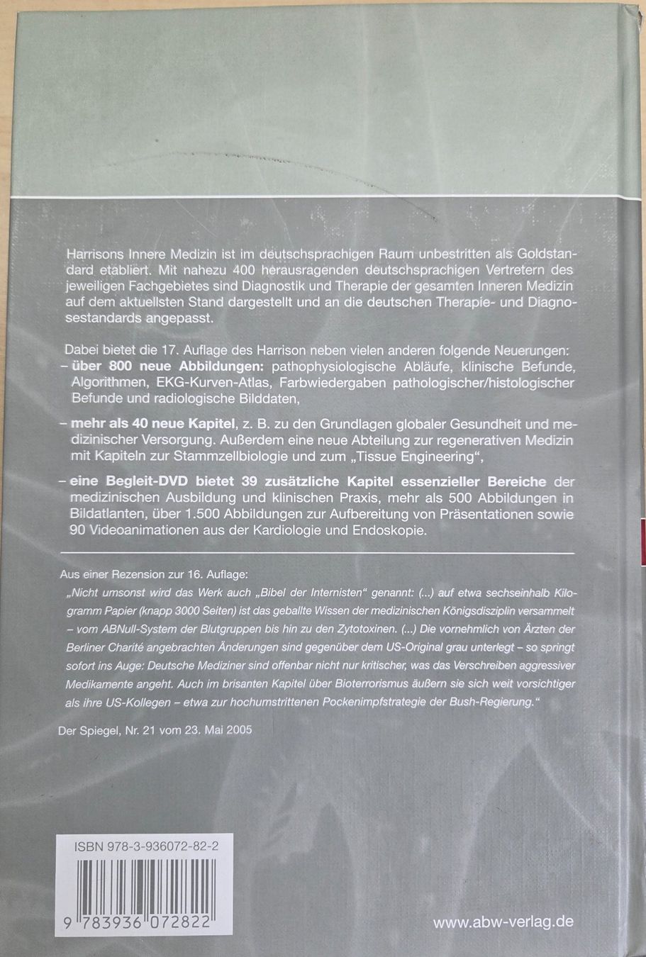 Libri: Harrisons Innere Medizin, 3 Bände – Usato da Unterseen venduto da fratello2 1