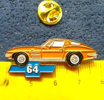 CHEVROLET CORVETTE C2 STING-RAY 1964 AUTO PIN GEPRÄGT LIMIT