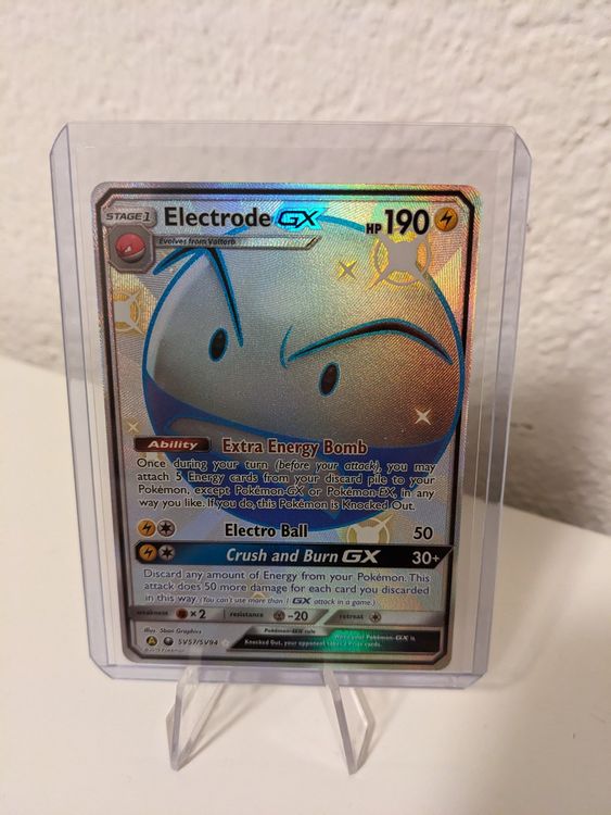 Pokemon Hidden Fates Electrode GX ( EN ) Kaufen auf Ricardo