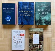 Konvolut aktueller Sachbücher Geschichte (5 Stk)