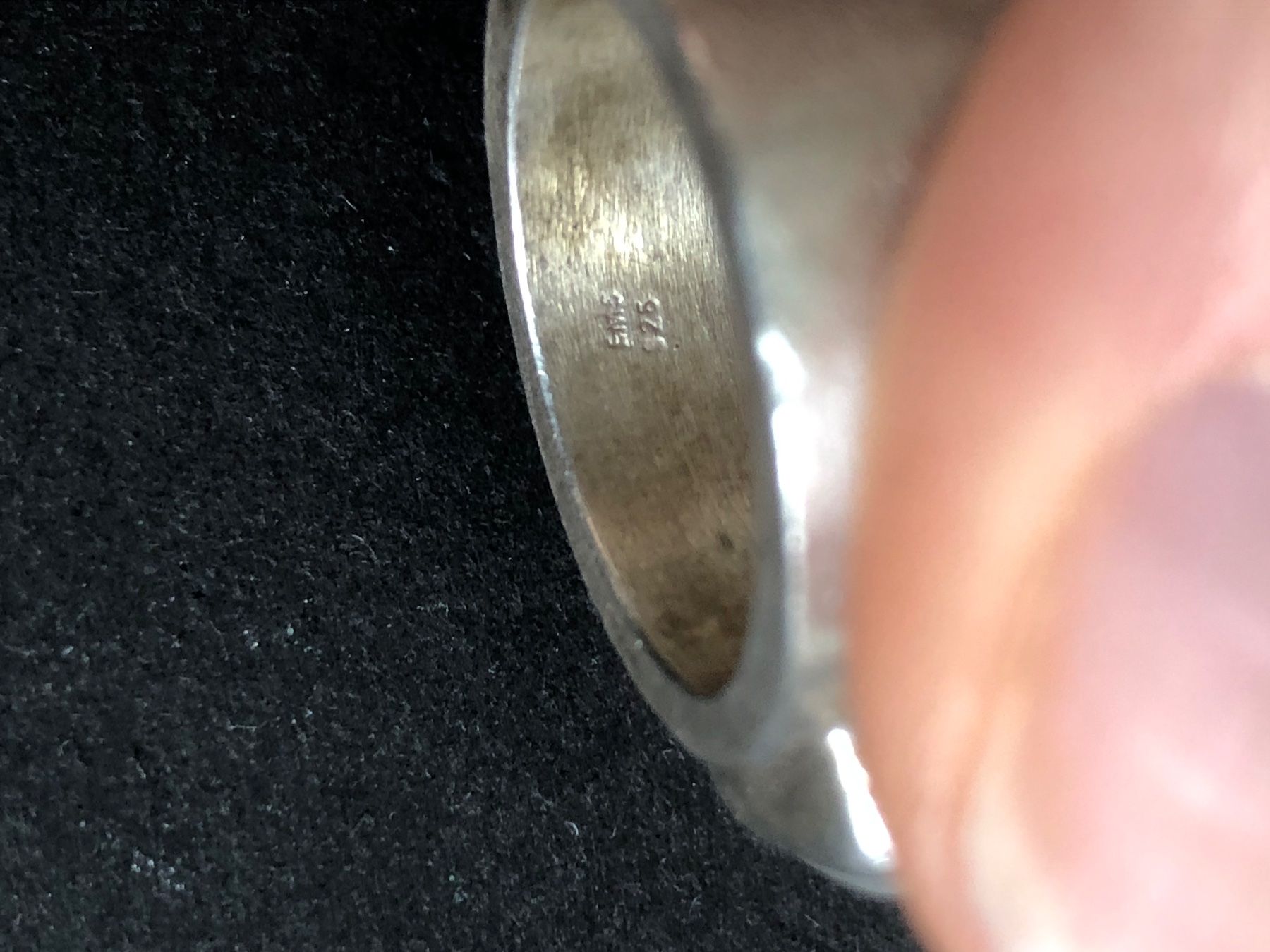 Anelli: Massiver Silber Ring mit Mondstein 925 – Usato da Spiegel b. Bern venduto da Rogger72 5