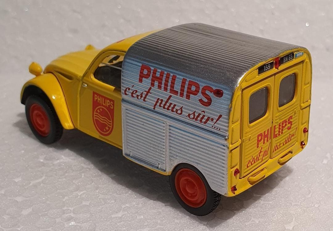 Norev Modellautos: Citroën  2CV AZU  -   PHILIPS  -  Norev  - 1/43 – Gebraucht aus Delémont von Domdom1 6