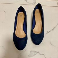 Marineblaue Schuhe, Pumps, Grösse 37