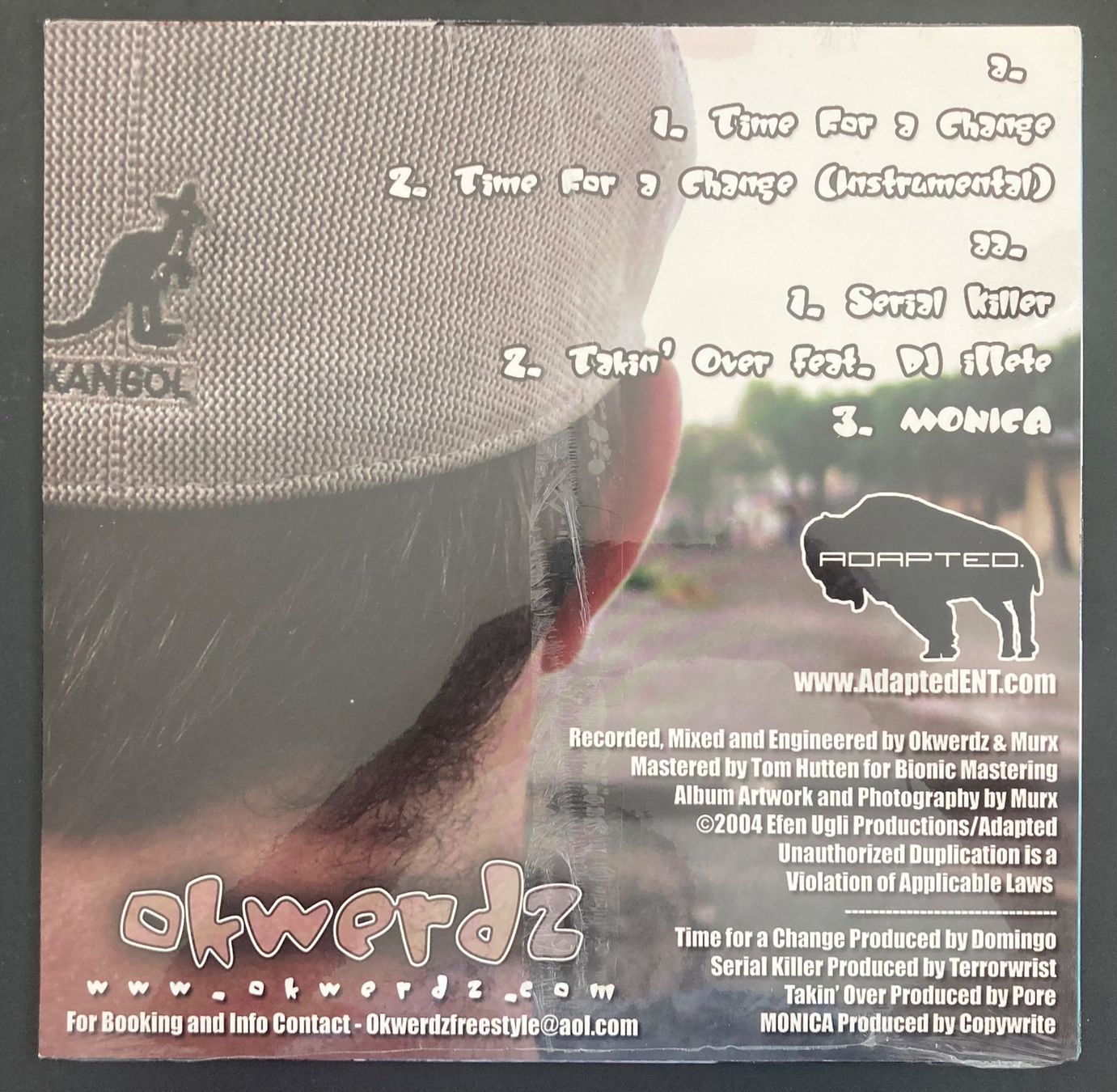 Dischi in vinile: OKWERDZ - TIME FOR A CHANGE – Nuovo e nell'imballaggio originale da Poliez-Pittet venduto da Newtown-Records 1