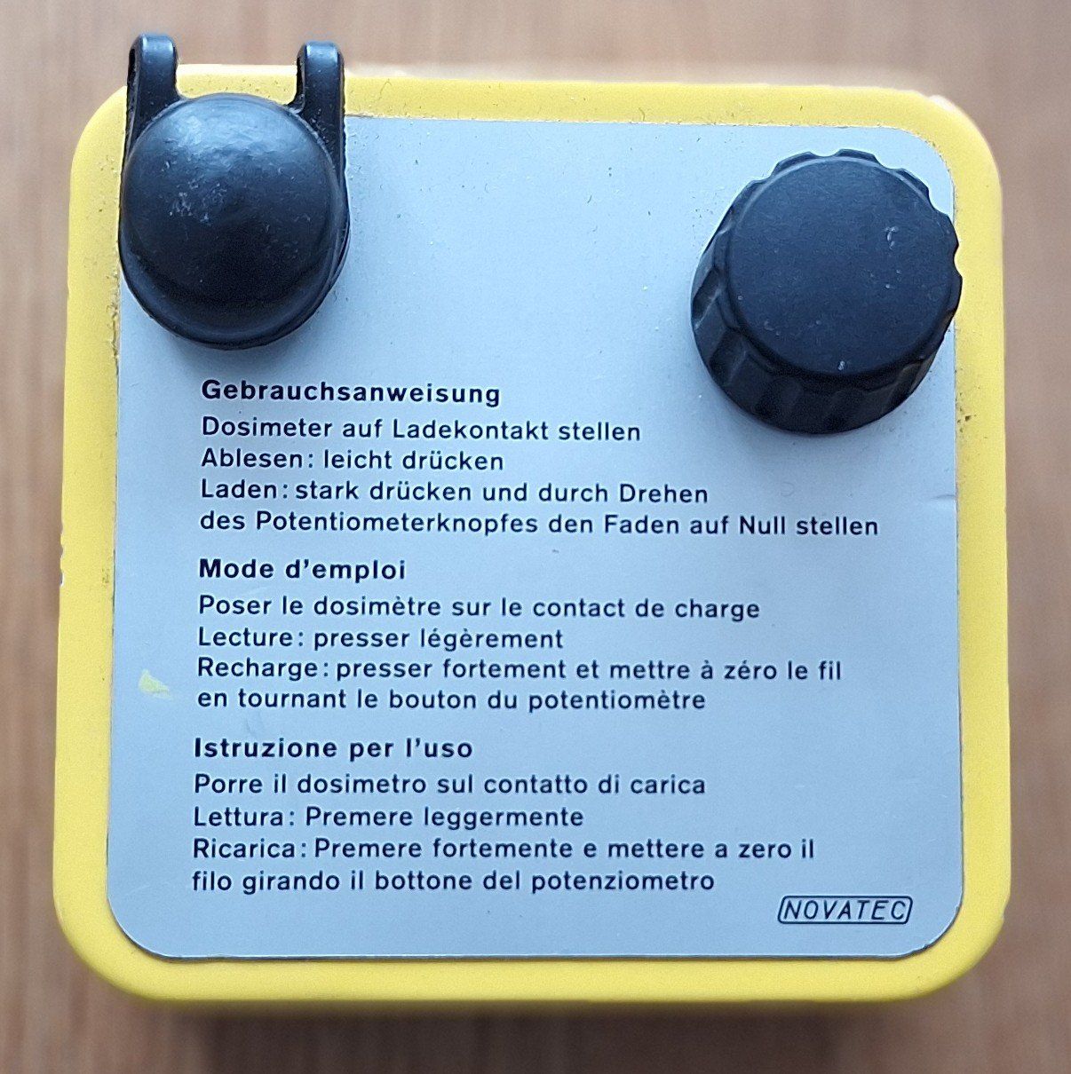 Caricabatterie: Ladegerät 78 zu Dosimeter – Usato da Schaffhausen venduto da Hottschili