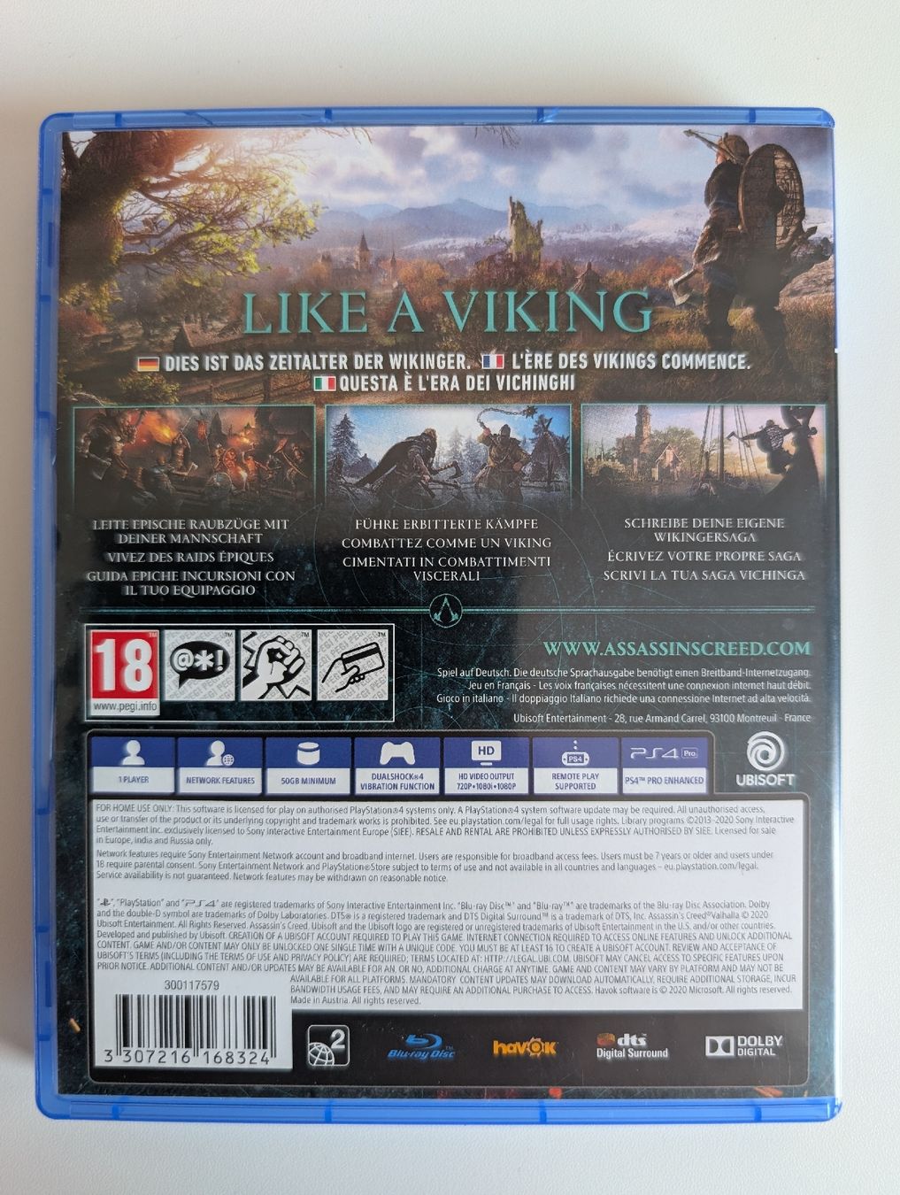 Giochi: ASSASSINS CREED VALHALLA (PS4) – Nuovo (secondo la descrizione) da Obernau venduto da MABU9 1