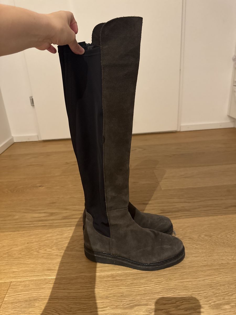 Globus Scarpe da donna: Overknee Stiefel Wildleder Gr. 37 – Nuovo (secondo la descrizione) da Niederteufen venduto da sophia2025
