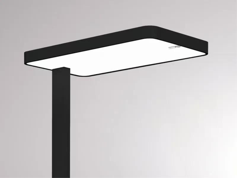 Lampen: Büro Stehleuchte LED schwarz Molto Luce – Neu und originalverpackt aus Kaiserstuhl AG von gmt2 1