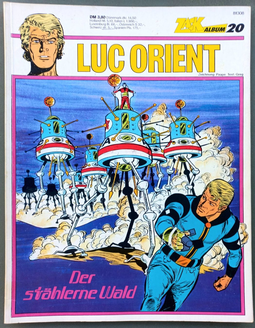Fumetti: Comic - Luc Orient 20 - Der stählerne Wald – Usato da Niederuzwil venduto da lubimaja