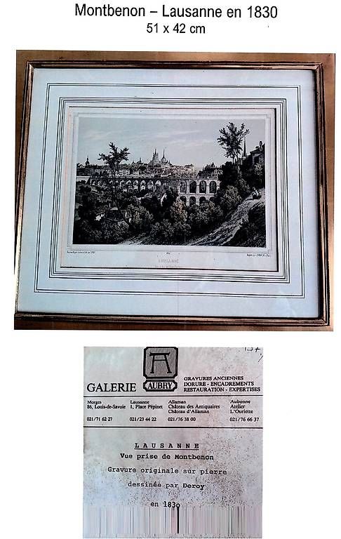 Stiche: Gravure originale – Gebraucht aus St-Sulpice VD von jjh1951