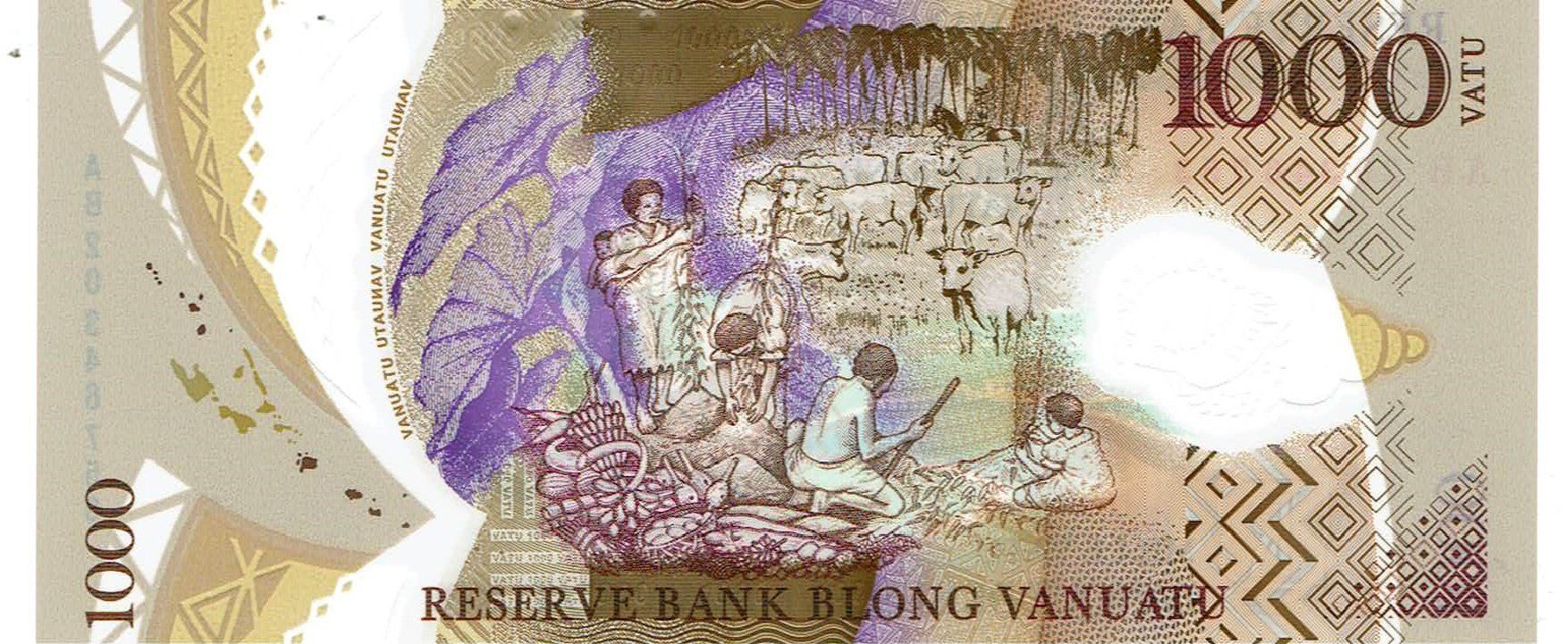 Banconote: Vanuatu 1000 Vatu 2014 P-13 Polymer UNZ – Nuovo (secondo la descrizione) da Steffisburg venduto da ber_8htf 1