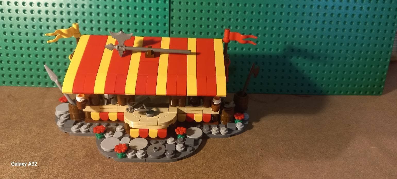 Lego Jouets: Le stand médiéval Lego – D'occasion à La tour de treme par Legocreation82 1
