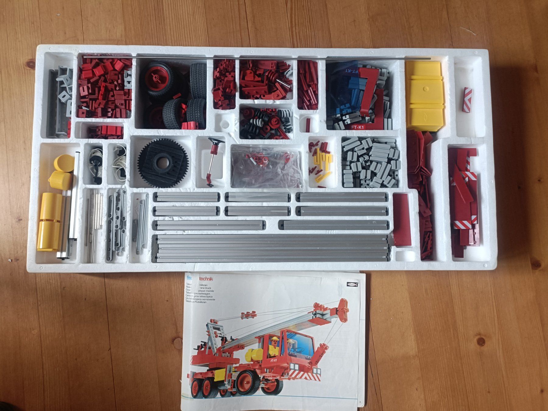 Fischer Jeux de construction: Fischer Technik Teleskop-Mobilkran – D'occasion à Scharnachtal par aebnit 1